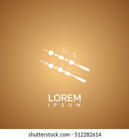 Icono de kebab. Logo de kebab