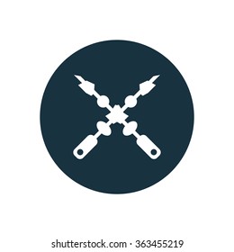 kebab icon, on white background