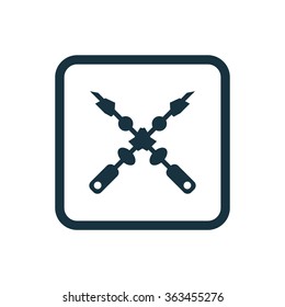 kebab icon, on white background