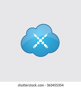 kebab icon, on white background