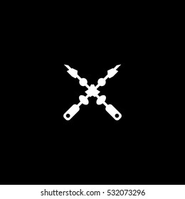 kebab icon, on white background