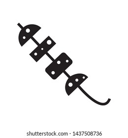 kebab icon vector design template