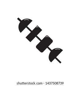kebab icon vector design template