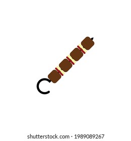 símbolo de signo de vector de icono kebab