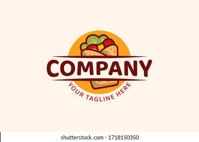 Kebab Logo Vector Graphic Food Beverage Stock Vector (Royalty Free ...