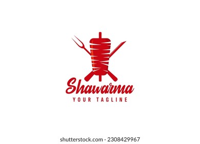 kebab logo vector icon illustration