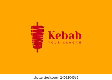 Kebab Logo Vector Icon Illustration