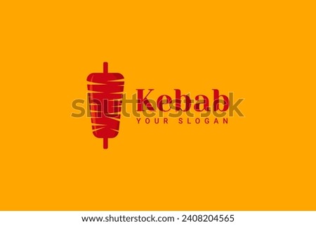 Kebab Logo Vector Icon Illustration