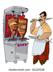 kebab maker