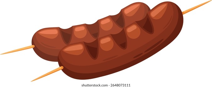 Kebab sausage stick eastern dish