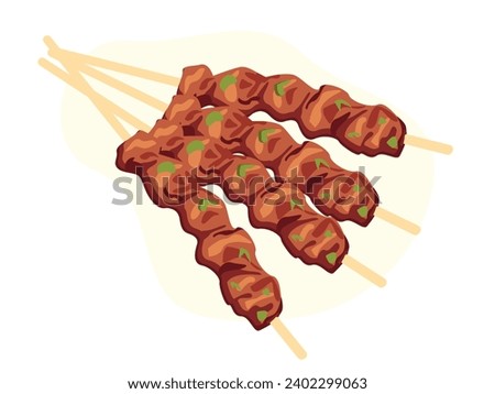 Kebab, shish kebab, adana kebab, urfa kebab.