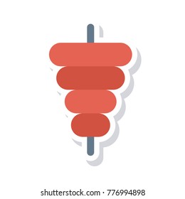 kebab sticker icon