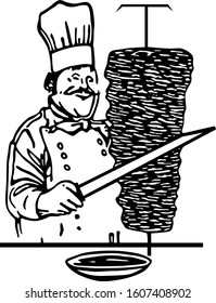 Kebap Master Vector Illustrator Kebap