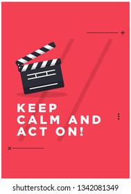 Keep calm and act on 