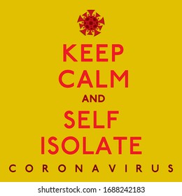 Keep calm coronavirus, covid-19, 2019-ncov sign in vector format.