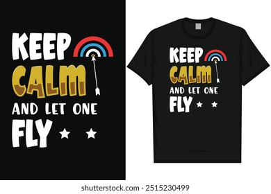 Keep calm and do archery archery shooting archery shooter archery lovers bow arrow typography graphics tshirt design