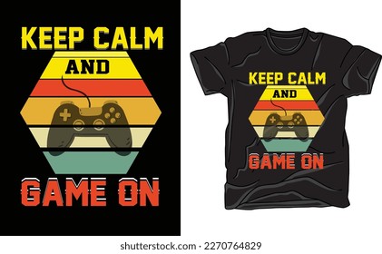 keep calm and game on