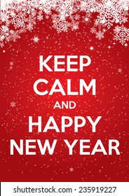 keep calm and happy new year