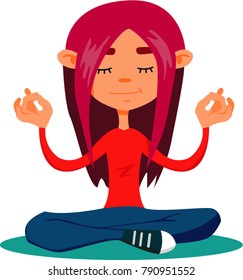 Keep calm illustration