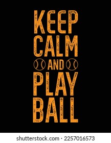 Keep Calm and Play Ball Baseball T-Shirt,	baseball cap,play ball t-shirt, baseball tee shirts, love playing, watching baseball, men's women's, childrenyouthkid sizes
