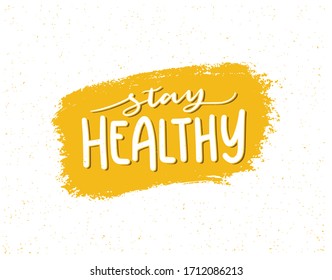 Keep calm and stay home is a slogan for the people at this moment in the midst of the covid-19 pandemic in order to maintain health and stay home