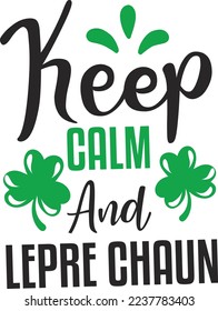 Keep Clam And Lepre Chaun eps