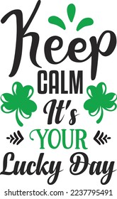Keep Clam And Your Lucky day eps
