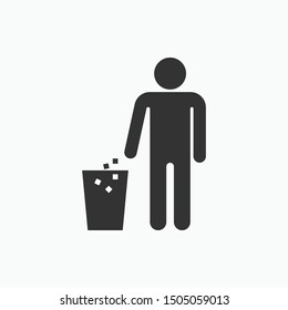 
Keep Clean Icon - Vector, Sign and Symbol for Design, Presentation, Website or Apps Elements. 