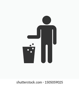 
Keep Clean Icon - Vector, Sign and Symbol for Design, Presentation, Website or Apps Elements. 