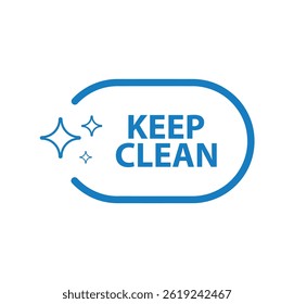 keep clean on white backgground