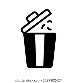 Keep it clean with our visually perfect Dustbin Vector Icon
