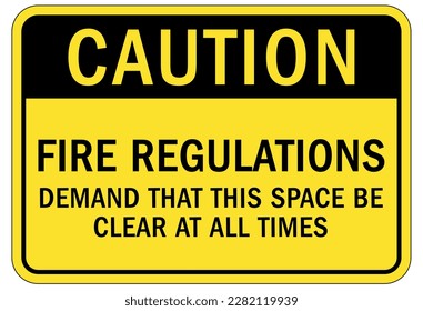 Halten Sie ein klares Warnschild und die Etiketten bleiben immer klar
