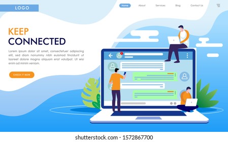 35,401 Stay connected Images, Stock Photos & Vectors | Shutterstock