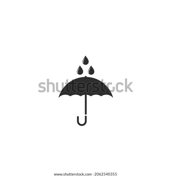 Keep Dry Keep Away Water Sign Stock Vector (Royalty Free) 2062540355 ...