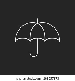 Keep dry line icon