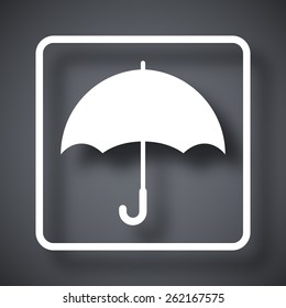 Keep dry packaging symbol