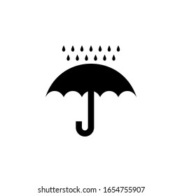 keep dry symbol for package sign