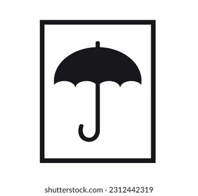 keep it dry symbol for packaging box