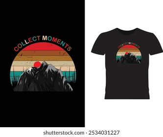 Keep explore at the desert vector design for t shirt, poster, sticker and others. Desert vibes vintage illustration print artwork.
