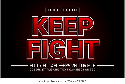 Keep fight font Text effect editable