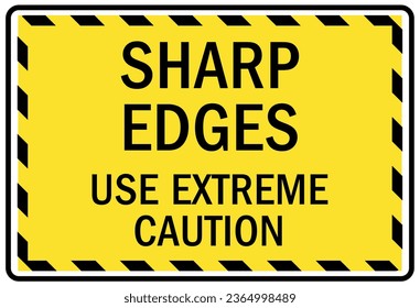 Keep hands clear warning sign and labels