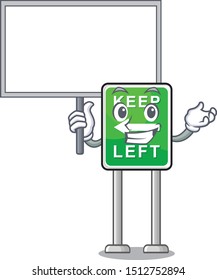  Keep Left mascot shape in character