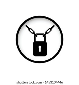 Keep locked Symbol Sign Vector 