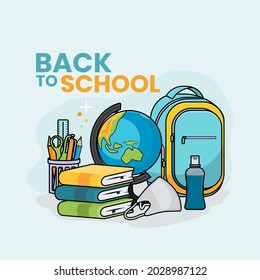 Keep maintaining health protocols when going to school