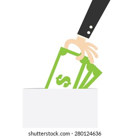 keep money out of the pocket 