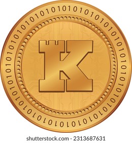 keep network cryptocurrency drawings on abstract background. 3d illustrations.