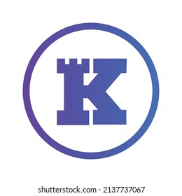 Keep Network Cryptocurrency token icon. KEEP token symbol. Cryptocurrency vector icon. Flat Vector illustration - Vector