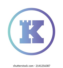 Keep Network Cryptocurrency token icon. KEEP token symbol. Cryptocurrency vector icon. Flat Vector illustration - Vector