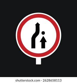 Keep Rignt Sign, Keep Left Sign