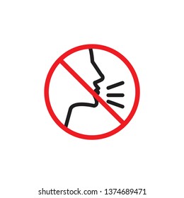 keep silence icon